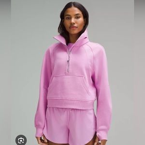 NWOT Lululemon Scuba Oversized Funnel-Neck Half Zip